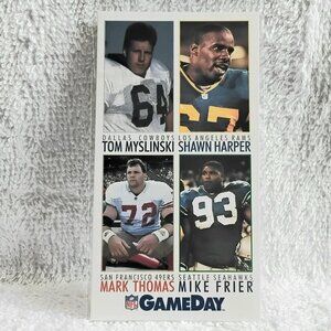 3/$25 Mint 1992 Ed. GameDay Four Rookies Tallboy Collector's NFL Card 43!!